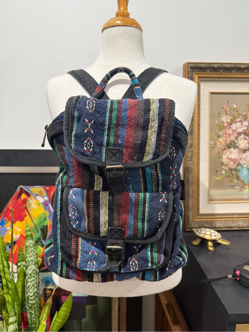 90s Multicolor Backpack